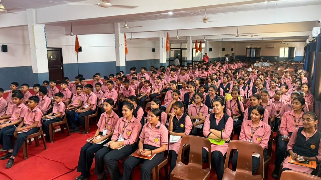 Mission Swasth Bharat Awareness Session Inspires Students at Karnal International School